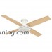 Hunter Fan Company 59248 Hunterdempsey Low Profile Fresh White Ceiling Fan With Remote  52"  Bronze/Dark - B01CDG0BHU